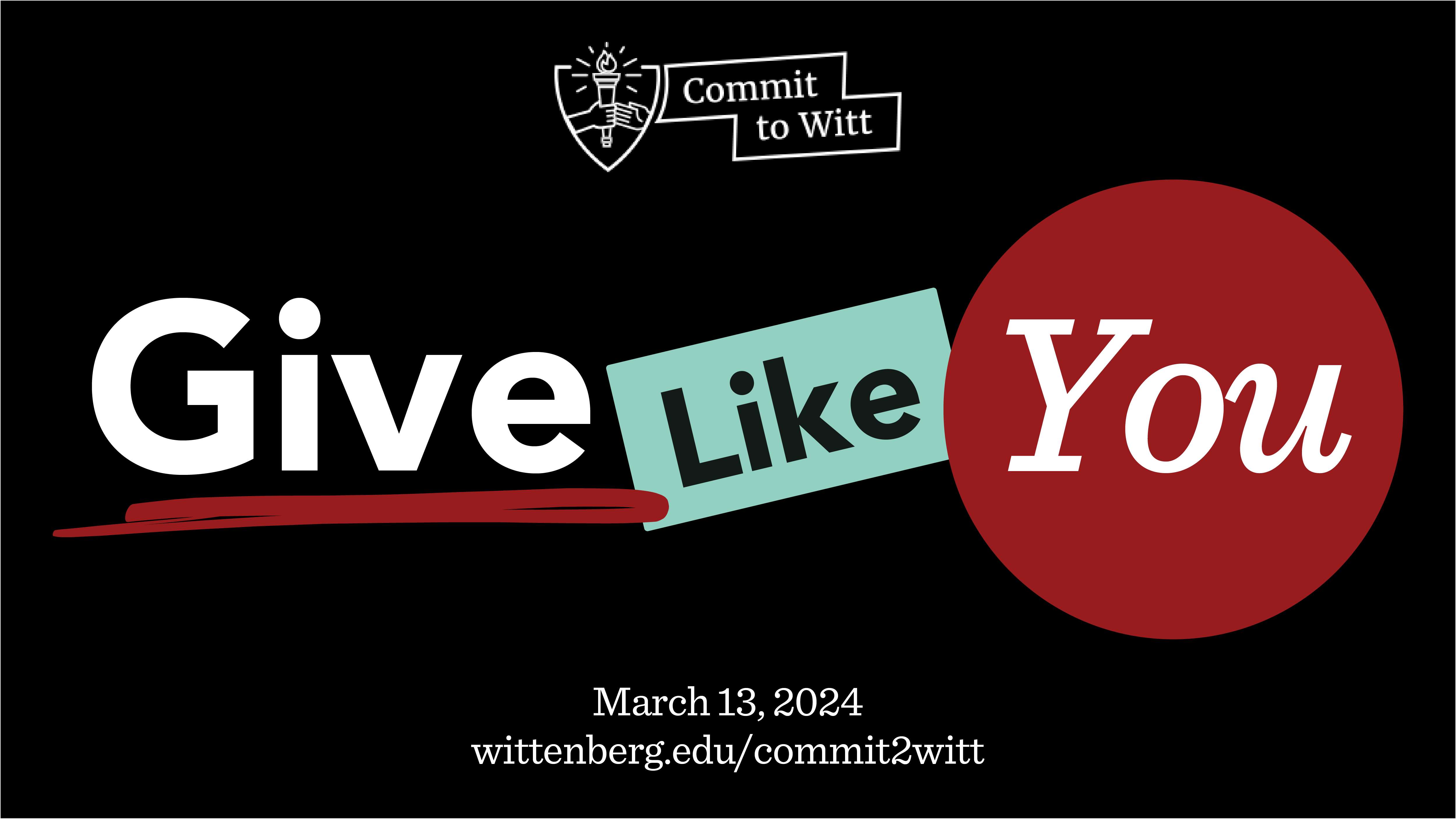 Commit to Witt Social Media Graphic