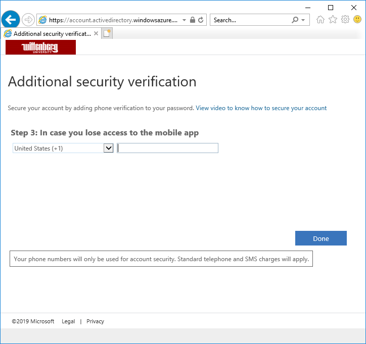 Multi-Factor Authentication for Email and Office 365 | Wittenberg University