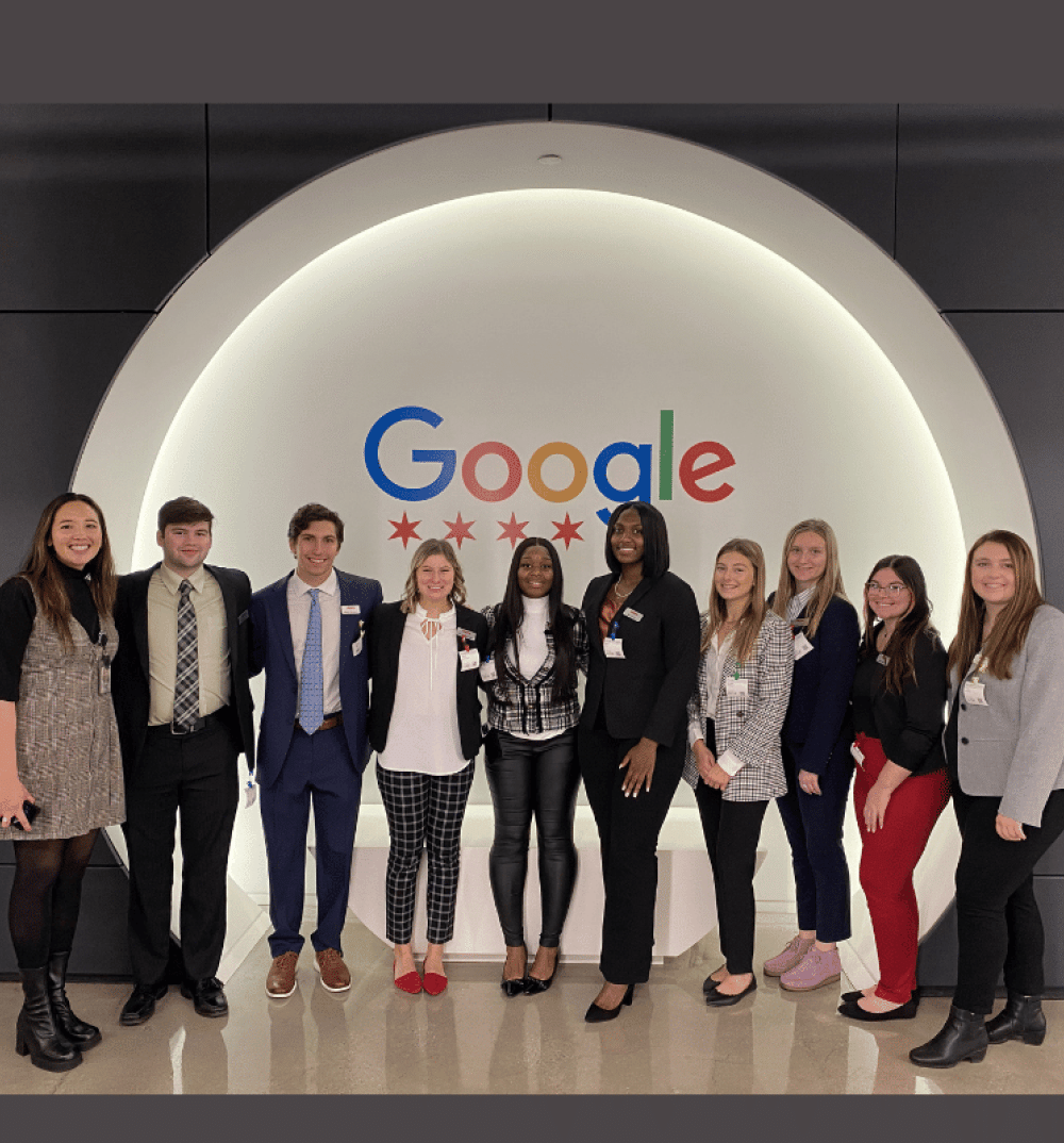 Students at Google Headquarters