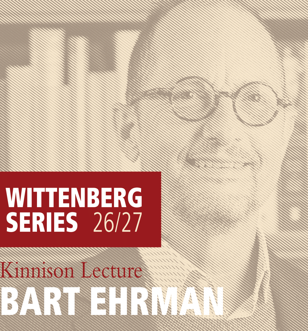 Welcoming Bart D. Erhman, Ph.D.