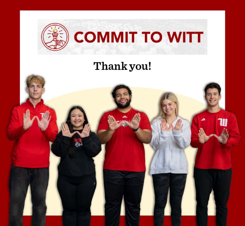 Wittenberg Students Commit to Witt Graphic