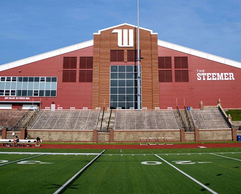 Edwards-Maurer Field and the Steemer at Wittenberg Stadium