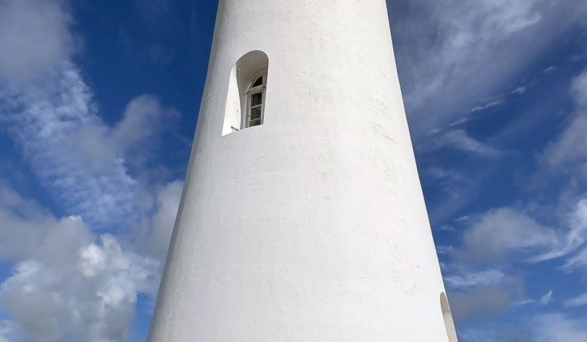 The San Salvador lighthouse