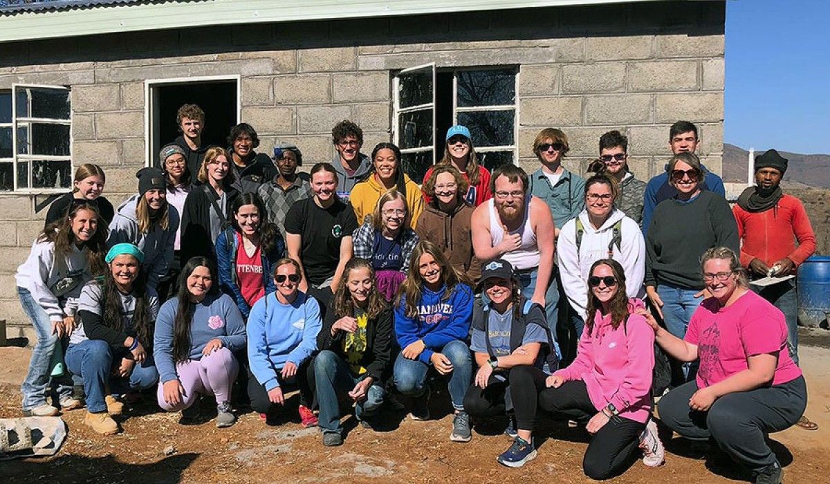 Wittenberg Students Lesotho