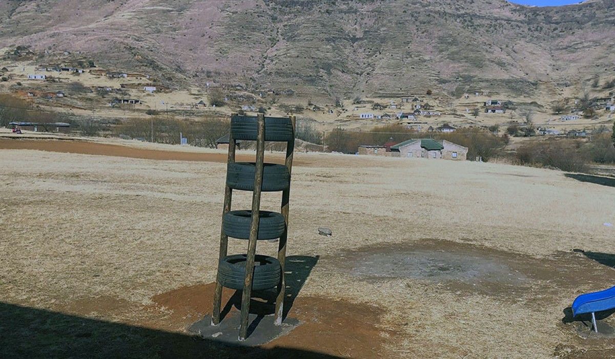 Playground Tire Feature Lesotho