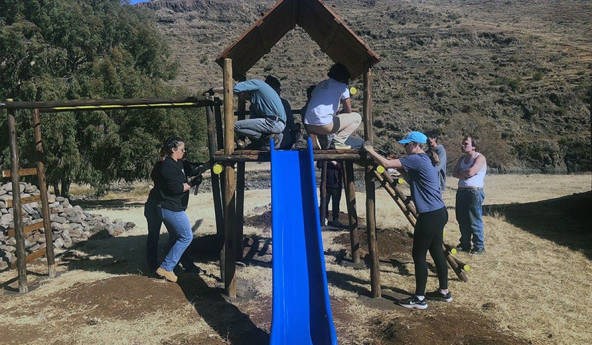 Wittenberg Students Lesotho