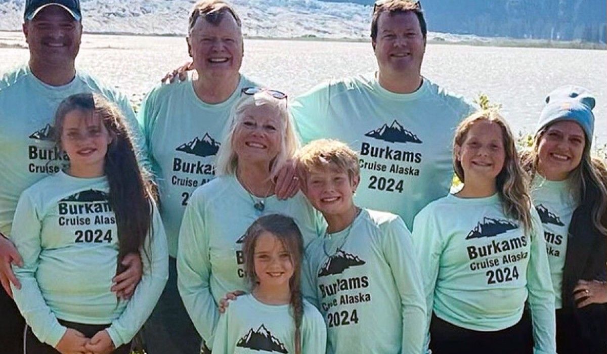 The Burkam family, Alaska, June 2024